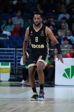 Jordan Loyd, Real Madrid ile AS Monaco arasında 19 Aralık 2024 tarihinde Madrid 'de oynanan Türk Havayolları EuroLeague karşılaşması sırasında İspanya' nın başkenti WiZink Center 'da karşılaştı.