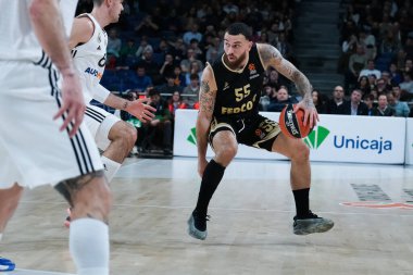 Mike James, Real Madrid ile AS Monaco arasında 19 Aralık 2024 tarihinde Madrid 'de oynanan Türk Hava Yolları EuroLeague karşılaşmasında