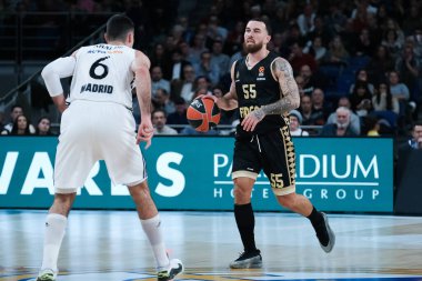 Mike James, Real Madrid ile AS Monaco arasında 19 Aralık 2024 tarihinde Madrid 'de oynanan Türk Hava Yolları EuroLeague karşılaşmasında