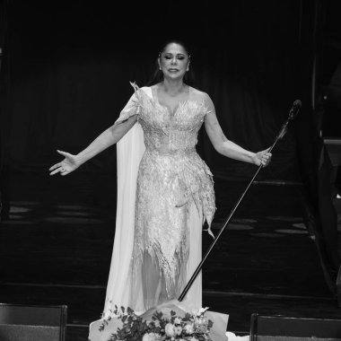 Isabel Pantoja, 26 Aralık 2024 'te İspanya' nın Madrid kentinde düzenlenen 