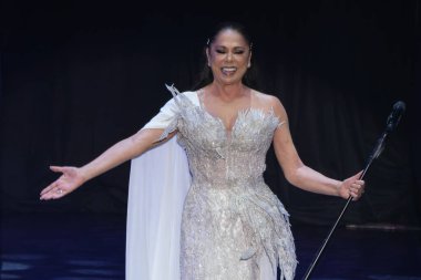 Isabel Pantoja performs in concert during 