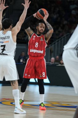 Madrid 'deki Movistar Arena' da oynanan EuroLeague maçında Napier Shabazz FC Bayern Münih, Real Madrid ile FC Bayern Münih arasında oynanmıştır.