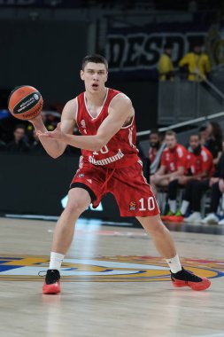 Kharchenkov İvan FC Bayern Münih, Real Madrid ile FC Bayern Münih arasında oynanan EuroLeague karşılaşmasında Madrid 'de 3 Ocak 2025 tarihinde Movistar Arena' da oynanmıştır.