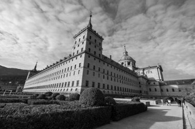San Lorenzo de El Escorial Manastırı 4 Ocak 2025 İspanya