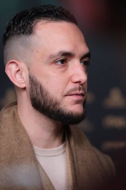 C. Tangana, 13 Ocak 2025 tarihinde Madrid, İspanya 'da bulunan Florida Park Club' da düzenlenen Goya Sinema Ödülleri 2025 Akşam Yemeği Partisi adaylarına katılır..