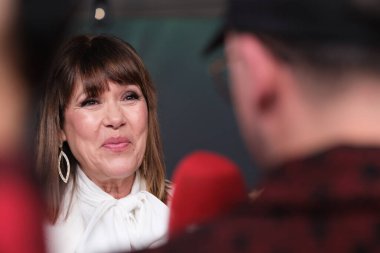 Mavel Lozano attends the candidates to Goya Cinema awards 2025 Dinner Party at the Florida Park Club on January 13, 2025 in Madrid, Spain. clipart