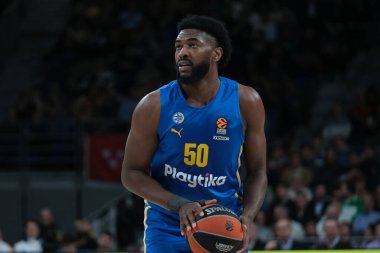 Maccabi Tel Aviv 'den Trevion Williams 14 Ocak 2025 tarihinde Madrid' de Real Madrid ile Maccabi Tel Aviv arasında oynanan EuroLeague maçı sırasında İspanya 'nın başkenti Madrid' de oynanmıştır.