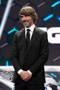 Santi Millan during the presentation of the TV show Caiga Quien Caiga in Madrid 16 January 2025 Spain clipart