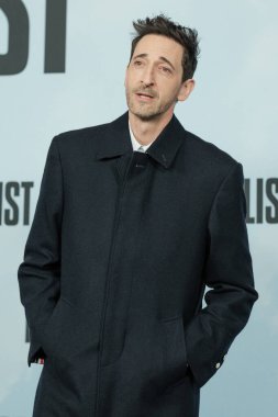 Adrien Brody attends 'The Brutalist' photocall at the Rosewood Villamagna Hotel on January 17, 2025 in Madrid, Spain.  clipart