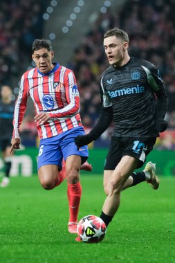  21 Ocak 2025 tarihinde İspanya 'nın Madrid kenti Bayer Leverkusen ile Atletico Madrid arasında oynanan UEFA Şampiyonlar Ligi 7. hafta futbol maçında Bayer Leverkusen' in formasını giymiştir.