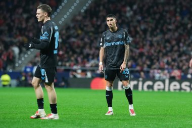  21 Ocak 2025 tarihinde İspanya 'nın Madrid kenti Bayer Leverkusen ile Atletico Madrid arasında oynanan UEFA Şampiyonlar Ligi 7. hafta futbol maçında Bayer Leverkusen' in formasını giymiştir.