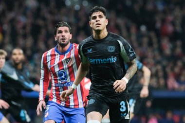  21 Ocak 2025 tarihinde İspanya 'nın Madrid kenti Bayer Leverkusen ile Atletico Madrid arasında oynanan UEFA Şampiyonlar Ligi 7. hafta futbol maçında Bayer Leverkusen' in formasını giymiştir.