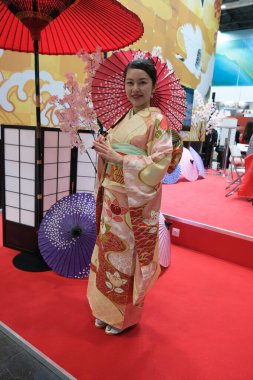 People visit the FITUR 45th Madrid International Tourism Fair at IFEMA in Madrid,  on January 23, 2025 Spain clipart