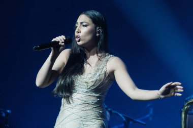 Maria Jose Llergo, 24 Ocak 2025 'te İspanya' nın Madrid kentindeki Teatro Real 'de konser verir..