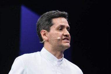 MadridFusion 2025 uluslararası gastronomik kongresinin 30 sayısında şef Jorge Vallejo, Madrid 27 Ocak 2025 İspanya