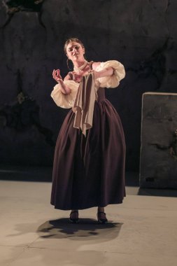 Flamenko dansçısı Pineda 'nın 5 Şubat' ta Madrid 'deki Matadero' da düzenlenen Flamenko de Andaluca balesi sırasında sahne alır.