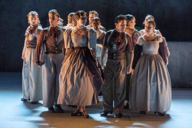 Flamenko dansçısı Pineda 'nın 5 Şubat' ta Madrid 'deki Matadero' da düzenlenen Flamenko de Andaluca balesi sırasında sahne alır.