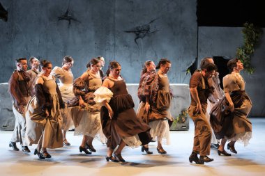 Flamenko dansçısı Pineda 'nın 5 Şubat' ta Madrid 'deki Matadero' da düzenlenen Flamenko de Andaluca balesi sırasında sahne alır.