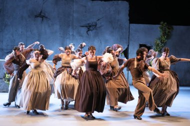 Flamenko dansçısı Pineda 'nın 5 Şubat' ta Madrid 'deki Matadero' da düzenlenen Flamenko de Andaluca balesi sırasında sahne alır.