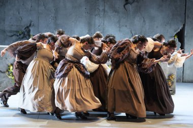 Flamenko dansçısı Pineda 'nın 5 Şubat' ta Madrid 'deki Matadero' da düzenlenen Flamenko de Andaluca balesi sırasında sahne alır.