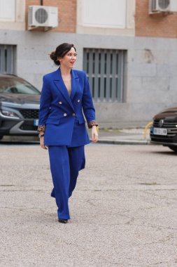 Madrid Topluluğu Başkanı Isabel Diaz Ayuso, 11 Şubat 2024 tarihinde İspanya 'nın Madrid şehrindeki Tıp Akademisi Onursal Akademisyenliği görevinde bulundu.