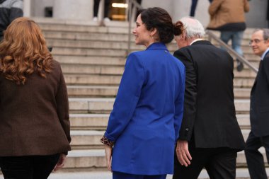 Madrid Topluluğu Başkanı Isabel Diaz Ayuso, 11 Şubat 2024 tarihinde İspanya 'nın Madrid şehrindeki Tıp Akademisi Onursal Akademisyenliği görevinde bulundu.