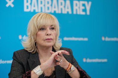 Barbara Rey, İspanya 'da 19 Şubat 2025 tarihinde 