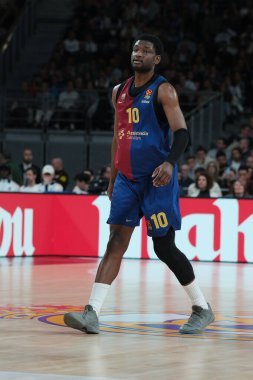 FC Barcelona takımından Chimezie Metu 27 Şubat 2025 tarihinde İspanya 'nın Madrid kentinde oynanan Real Madrid ve FC Barcelona arasında oynanan EuroLeague olağan S karşılaşmasında.