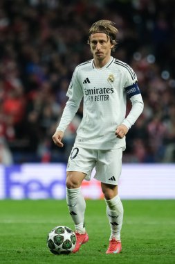 UEFA Şampiyonlar Ligi karşılaşmasında Real Madrid 'den Luka Modriç ve Real Madrid 12 Mart 2025' te Madrid 'de Metropolitano Stadyumu' nda oynadılar.