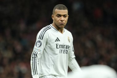 Real Madrid 'den Kylian Mbappe UEFA Şampiyonlar Ligi maçında Atletico de Madrid ve Real Madrid 12 Mart' ta Metropolitano Stadyumu 'nda oynadı.