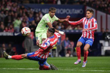 Copa del Rey maçında FC Barcelona takımından Lamine Yamal, 2 Nisan 2025 tarihinde İspanya 'nın başkenti Madrid' de oynanan Riyad Air Metropolitano Stadyumu 'nda Atletico de Madrid ve FC Barcelona maçlarında oynadı. 
