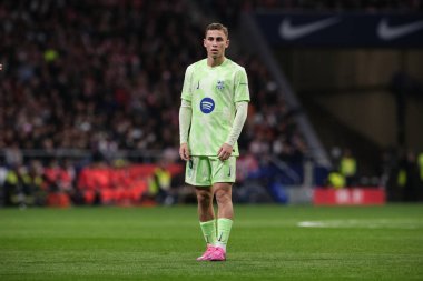 Copa del Rey maçında FC Barcelona takımından Pedri, Atletico de Madrid ve FC Barcelona 'nın 2 Nisan 2025 tarihinde Riyad Air Metropolitano Stadyumu Madrid' de oynadılar. 