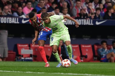 Copa del Rey maçında FC Barcelona takımından Lamine Yamal, 2 Nisan 2025 tarihinde İspanya 'nın başkenti Madrid' de oynanan Riyad Air Metropolitano Stadyumu 'nda Atletico de Madrid ve FC Barcelona maçlarında oynadı. 