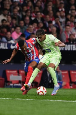 Copa del Rey maçında FC Barcelona takımından Lamine Yamal, 2 Nisan 2025 tarihinde İspanya 'nın başkenti Madrid' de oynanan Riyad Air Metropolitano Stadyumu 'nda Atletico de Madrid ve FC Barcelona maçlarında oynadı. 