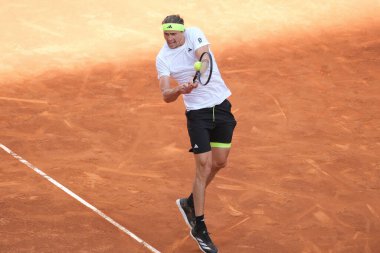 Alman Alexander Zverev, Mutua Madrid Açık 'ı 29 Nisan 2025 tarihinde İspanya' nın Madrid kentinde La Caja Magica 'da gerçekleştirdi.