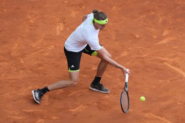 Alman Alexander Zverev, Mutua Madrid Açık 'ı 29 Nisan 2025 tarihinde İspanya' nın Madrid kentinde La Caja Magica 'da gerçekleştirdi.