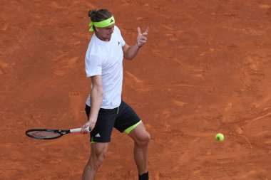Alman Alexander Zverev, Mutua Madrid Açık 'ı 29 Nisan 2025 tarihinde İspanya' nın Madrid kentinde La Caja Magica 'da gerçekleştirdi.