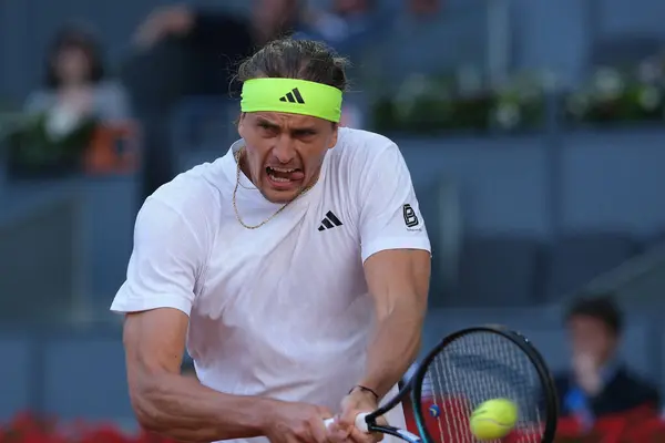 Alman Alexander Zverev, Mutua Madrid Açık 'ı 29 Nisan 2025 tarihinde İspanya' nın Madrid kentinde La Caja Magica 'da gerçekleştirdi.