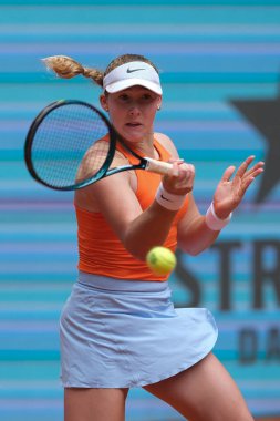 ABD 'li Mirra Andreeva Mutua Madrid Açık, La Caja Magica' da 30 Nisan 2025 tarihinde İspanya 'nın başkenti Madrid' de gerçekleştirilmiştir.