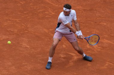 Norveç 'ten Casper Ruud 1 Mayıs 2025' te İspanya 'nın Madrid şehrinde La Caja Magica' da Mutua Madrid Açık 'a katıldı.