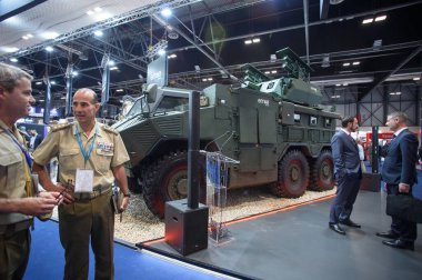 IFEMA 'daki Uluslararası Savunma ve Güvenlik Fuarı (FEINDEF) görüntüsü, 13 Mayıs 2025. İspanya