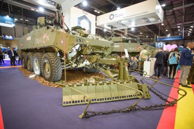 IFEMA 'daki Uluslararası Savunma ve Güvenlik Fuarı (FEINDEF) görüntüsü, 13 Mayıs 2025. İspanya