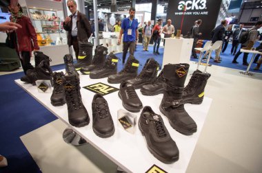 IFEMA 'daki Uluslararası Savunma ve Güvenlik Fuarı (FEINDEF) görüntüsü, 13 Mayıs 2025. İspanya