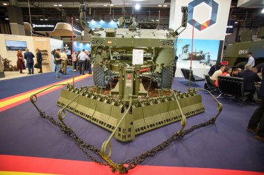 IFEMA 'daki Uluslararası Savunma ve Güvenlik Fuarı (FEINDEF) görüntüsü, 13 Mayıs 2025. İspanya