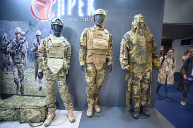 IFEMA 'daki Uluslararası Savunma ve Güvenlik Fuarı (FEINDEF) görüntüsü, 13 Mayıs 2025. İspanya