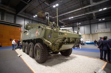 IFEMA 'daki Uluslararası Savunma ve Güvenlik Fuarı (FEINDEF) görüntüsü, 13 Mayıs 2025. İspanya