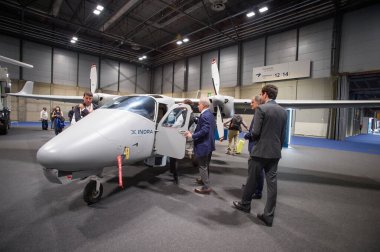 IFEMA 'daki Uluslararası Savunma ve Güvenlik Fuarı (FEINDEF) görüntüsü, 13 Mayıs 2025. İspanya