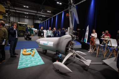 IFEMA 'daki Uluslararası Savunma ve Güvenlik Fuarı (FEINDEF) görüntüsü, 13 Mayıs 2025. İspanya