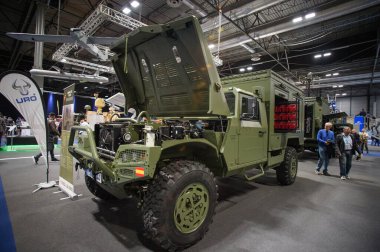 IFEMA 'daki Uluslararası Savunma ve Güvenlik Fuarı (FEINDEF) görüntüsü, 13 Mayıs 2025. İspanya