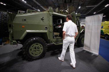 IFEMA 'daki Uluslararası Savunma ve Güvenlik Fuarı (FEINDEF) görüntüsü, 13 Mayıs 2025. İspanya